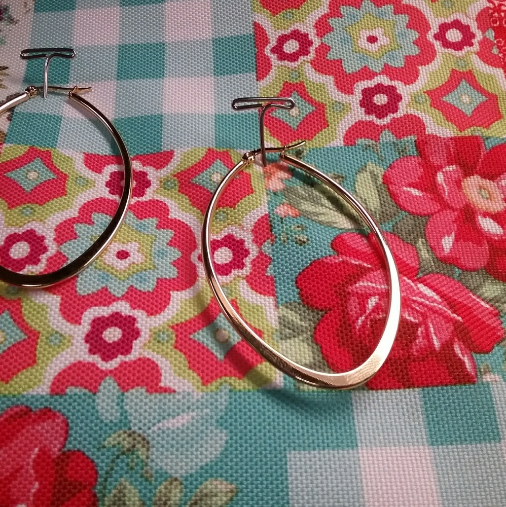 Copper hoops - Picture 3 of 3